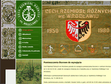 Tablet Screenshot of cechwroclaw.pl